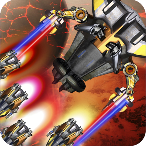 Galaxia a battle space shooter game app icon