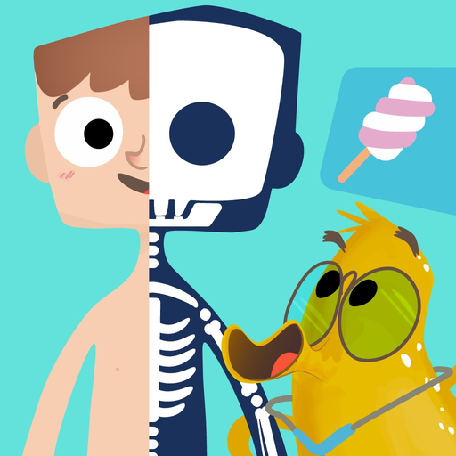 Doctor Justabout and the Human body app icon