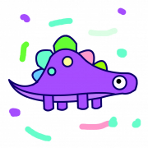 Draw Dino app icon