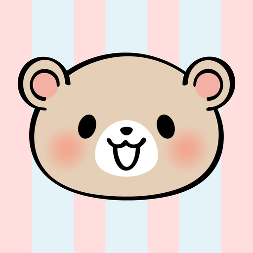 Pretty Teddy Bear Stickers app icon