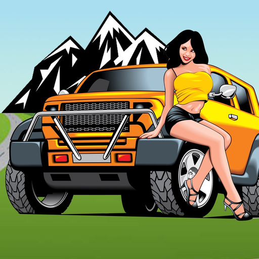 Caravan Racing Car Crosstown - New Fun Game app icon