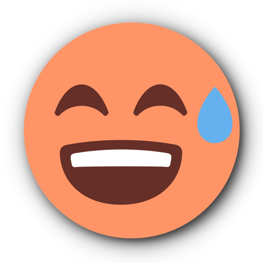 ORANGE Emoji • Stickers app icon