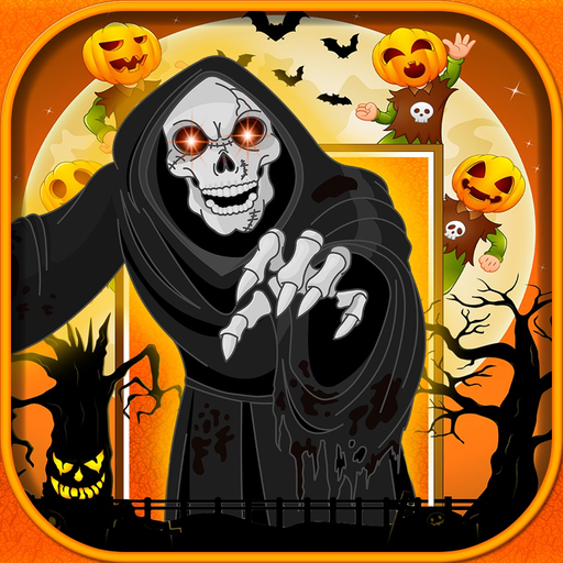 Halloween Photo Frame Editor app icon