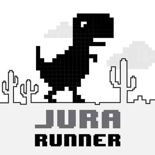 Jura Runner - The Jumping Chrome Dinosaur Game app icon