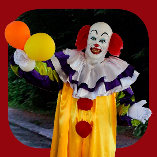 Evil clowns - photo stickers app icon