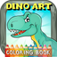 DinoArt Dinosaurs Coloring Book For Kids & Toddler icon