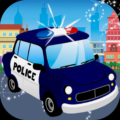 Toddler Police Car - Real Time Police Car for kids app icon