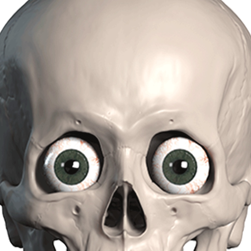 Skelly Stickers: Skulls and Skeletons app icon