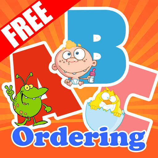 Letters A B C D E F to Z Order Kid Games with Song app icon
