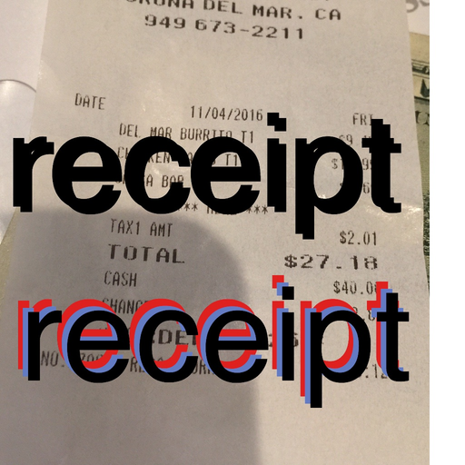 CalcTipHour Receipt Management app icon