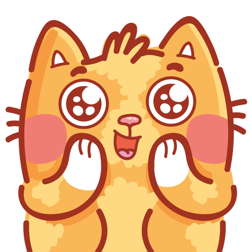 Cat stickers for iMessage! app icon
