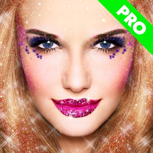 Glitter Makeup Camera Pro - Glamour Makeup Effect app icon
