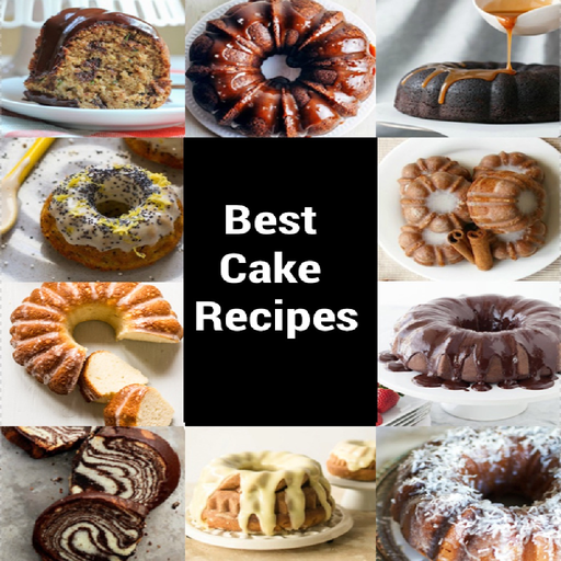 Best Cake recipes app icon