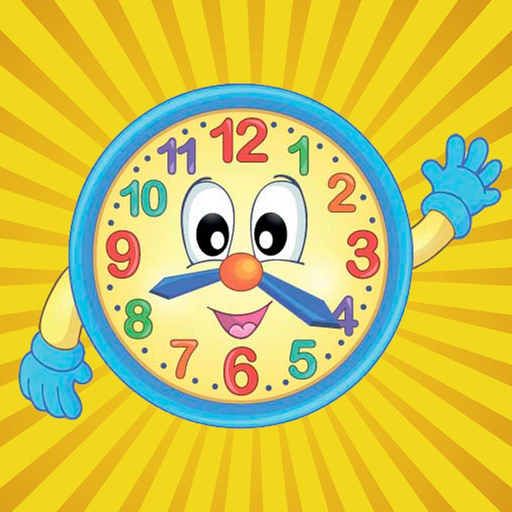 Tell the Time Flash Cards app icon