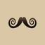 Moustache Photobomb Stickers for November icon