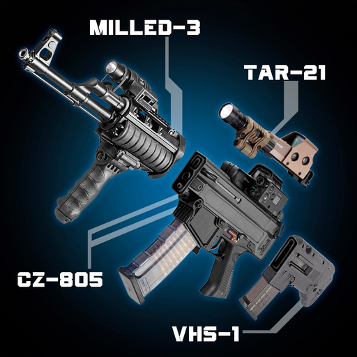 Weapon Rifle Morphing Simulator app icon