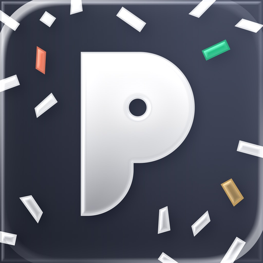 Poply: Party Invitation Maker app icon