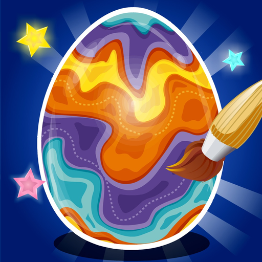 Easter Eggs Coloring FREE app icon