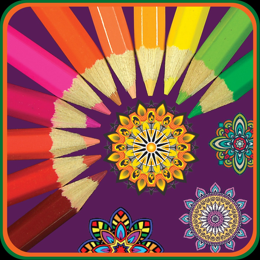Mandala Coloring for Adults & Girls app icon