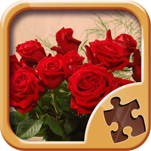Roses Puzzle Games - Photo Picture Jigsaw Puzzles app icon