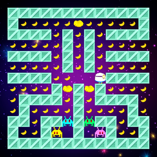 Pac Min 2: Super Running Man and King Maze! app icon