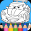 Cars Coloring Pages & Race icon