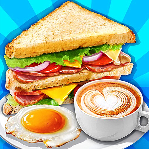 Breakfast Sandwich Food Maker app icon