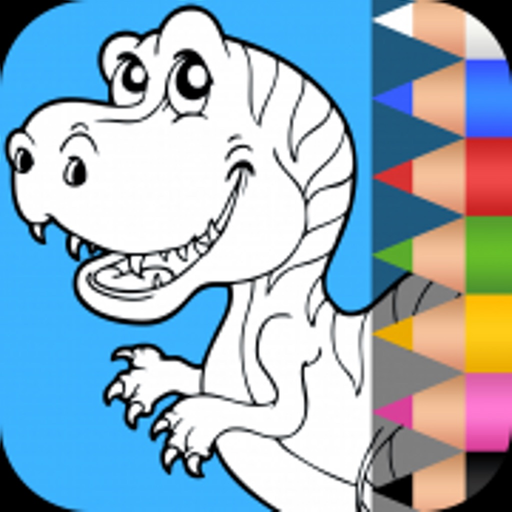 Dinosaurs world, Coloring Book app icon