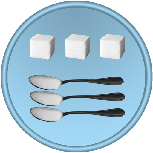 Sugar grams to Cubes & Spoons app icon
