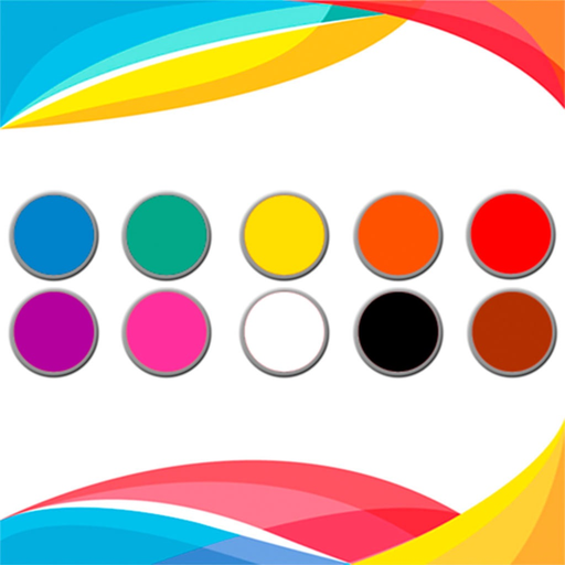 Learning colors to kids app icon
