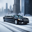 Limo Snow Car Driver Simulator icon