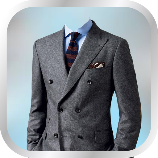 Men Fashion Suit Photo Montage app icon