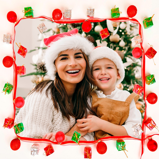 Merry Christmas Photo Frames app icon