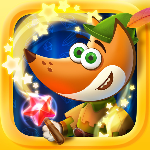 Tim the Fox - Puzzle - Fairy Tales Free app icon