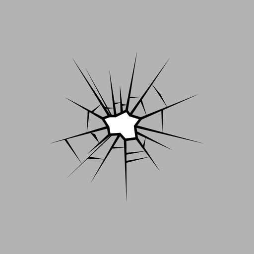 Cracked Stickers app icon