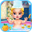 Sleeping Baby Bath icon