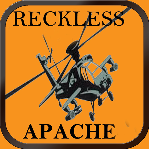 Reckless Apache helicopter Shooting Simulator game app icon