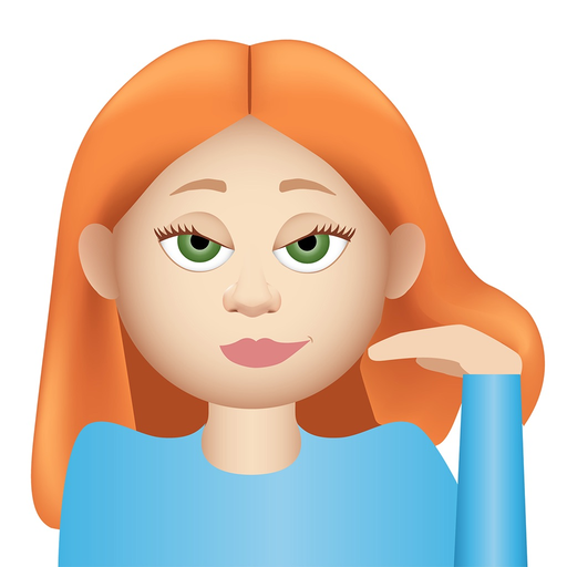 Gingermoji - Redhead Stickers app icon
