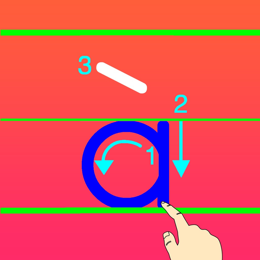 Trace French  Letter app icon