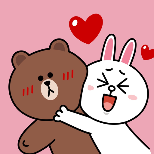 BROWN & CONY Sweet LOVE - LINE FRIENDS app icon