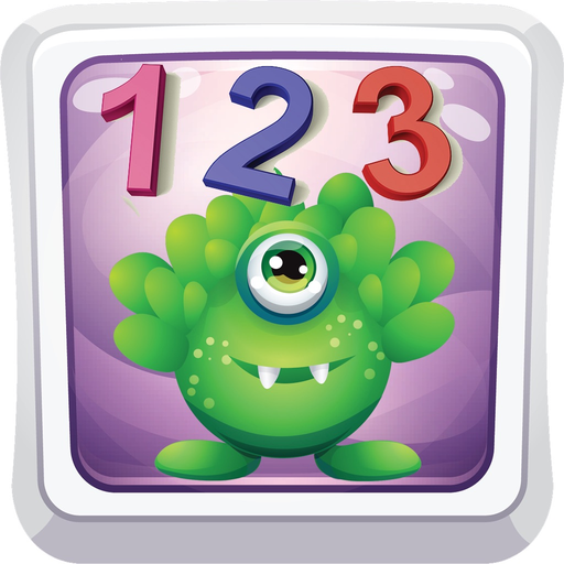 Monster 123 Genius - learn Numbers Count For Kids app icon