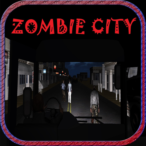 Adventurous Ride of Zombie City Bus driving game app icon