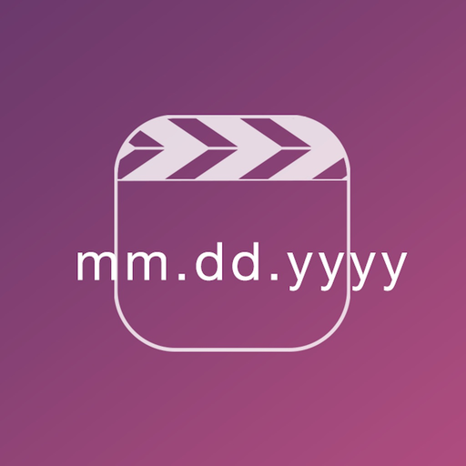 Video Dater Free(Time Stamp Video) app icon