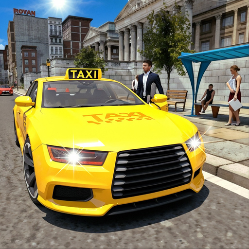 Extreme Taxi Car Driving game app icon