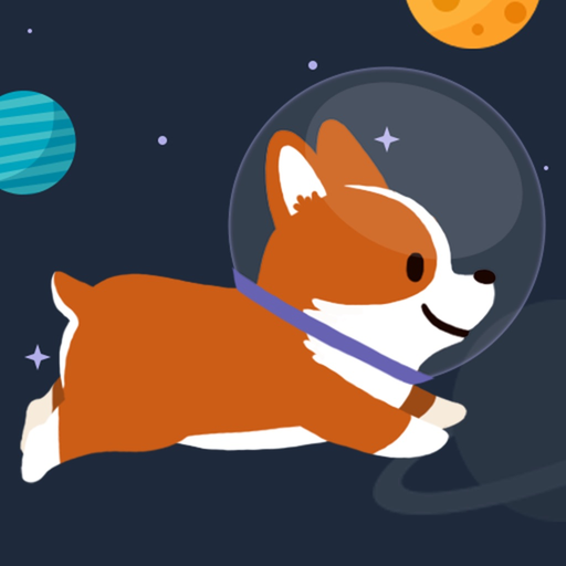 Space Corgi app icon