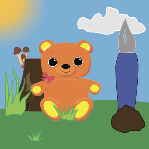 Coloring For Kids(paint the toys, animals, nature) app icon