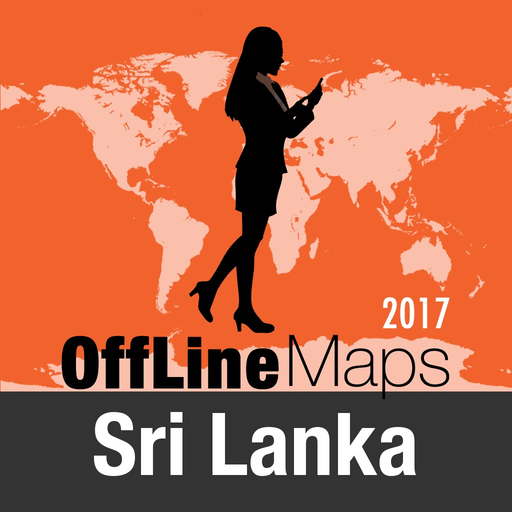 Sri Lanka Offline Map and Travel Trip Guide app icon