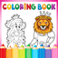 Princess Coloring Pages Beauty and the Beast icon