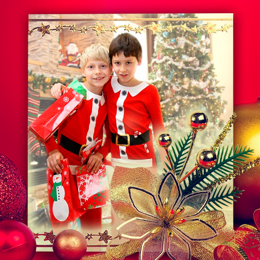 Merry Christmas Photo Greeting app icon