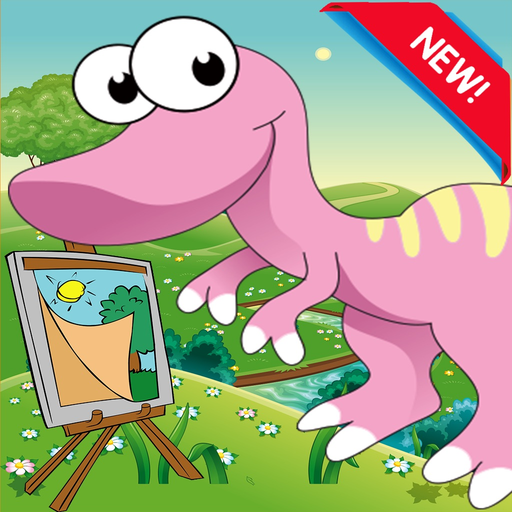 Color ME: Dinosaur Coloring Book Pages Kids Adults app icon